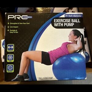 Pro Strength Exercise Ball‎ with pump NWT